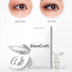 ElaraCraft Magnetic Lash Kit Simple and Natural Set of 4